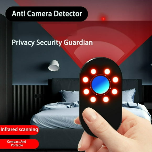 HLONK Infrared Camera Detector USB Charging High Sensitivity Prevent Monitoring Privacy Protection Mini Anti Spy Wireless Signal Detector for Hotel