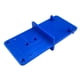 thumbnail image 3 of Plantilla para bisagra de puerta ajustable, herramienta para herrajes de gabinetes, plantilla para perforar bisagras Azul, 3 of 6