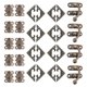 thumbnail image 1 of Retro Box Buckle 1 Set Decorative Furniture Hardware for Wooden Box and Closet Doors Protective, 1 of 3