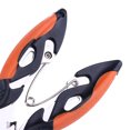 thumbnail image 3 of CSChome Multifunction Fishing Pliers Stainless Steel Fishing Pliers Ergonomic Handle Ring Opener PE Line Cutter Hooks Remover Fishing Line Scissor Fishing Accessories, 3 of 7