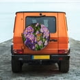 thumbnail image 6 of Cauagu butterflies and Gardens Print Travel Luggage Cover,Travel Dust-proof Suitcase Cover Softside Suitcase Protector for 18-32inch,Not Included Suitcase-16 inch, 6 of 6