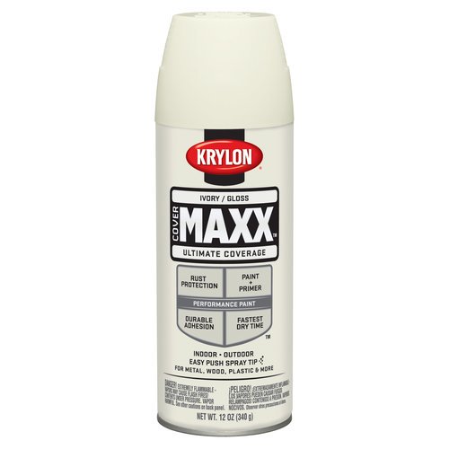 Covermax Paint Primer Gloss Ivory 12 oz.