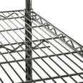 thumbnail image 6 of Shelving Inc. 12" d x 48" w x 78" h Chrome Wire Cart with 4 Tier Shelves, Weight Capacity 1,200lbs, Evenly Distributed, 6 of 6