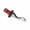 Red, variant on Reusable Wine Stoppers,Black Silicone Vacuum Bottle Stopper,Expanding Manual Beverage Bottle Stopper,Wine Bottle Airtight Seal Cork-1Pcs