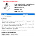 thumbnail image 2 of Brake Master Cylinder - Compatible with 1990 - 1993 Mazda B2600 RWD 1991 1992, 2 of 2