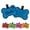 Blue, variant on Personalized Silicone Dog Tags and Cat Tags, Custom Text Double Sided Engraved, Silent Pet ID Tag, Multi Colors
