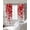Red, variant on Red Gradient Blackout Curtains for Bedroom/Living Room, Thermal Insulated Kitchen Curtains, Abstract Polka Dots Vintage Modern Art Grommet Darkening Window Treatment Drapes 52"x72"x2