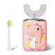 thumbnail image 3 of Diseño de dibujos animados Electrónico bebé U-Forma de U Dientes Niños Dientes ajustables Limpieza Herramienta Herramienta Masaje Masaje Masaje Suministros Suministros Rosa Scienceny CE001595-02B, 3 of 7