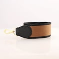 thumbnail image 5 of Correa de hombro de lona dorada/negra y cuero Togo de 2" de ancho para bolso de marca, accesorios para bolsos de mujer, correas para bolsos, 5 of 5