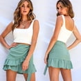 thumbnail image 5 of Women's Sleeveless Strappy Tank Square Neck Double Layer Workout Basic Crop Tops, 5 of 5