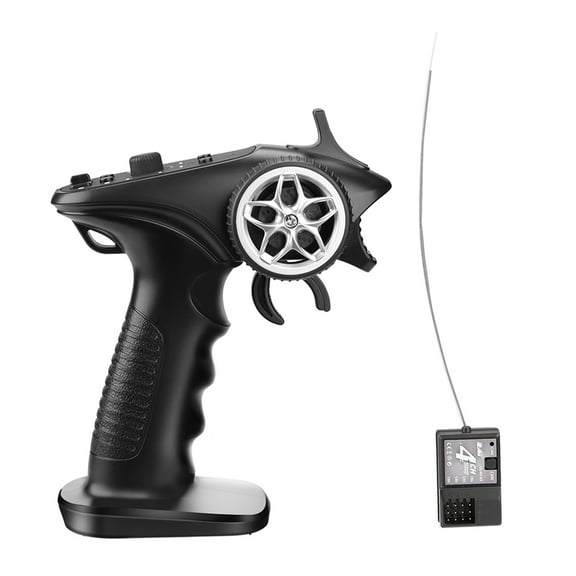 Digital GA-4H-TX 4CH 2.4GHz Digital Radio Transmitter With Receiver For 1/8 1/10 1/16 1/32 RC Car Boat