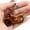 Brown, variant on CEORPER PU Motorbike Key Chain Pendant Holder Strong And Stylish For Daily Use