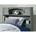 thumbnail image 2 of AFI Newport Headboard with Turbo Charger-Finish:Grey,Size:Twin, 2 of 5
