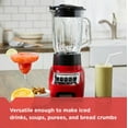 thumbnail image 6 of BLACK+DECKER PowerCrush Countertop Blender with 6-Cup Glass JarBL1210RG, 6 of 7