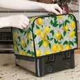 thumbnail image 7 of Daiia Lemon Seamless Pattern Oil Painting Effect Pattern 2 slice Toaster Cover, Toaster Appliance Dust-proof Cover For Kitchen Small Appliance Dust Cover and Fingerprint Protection, 7 of 7