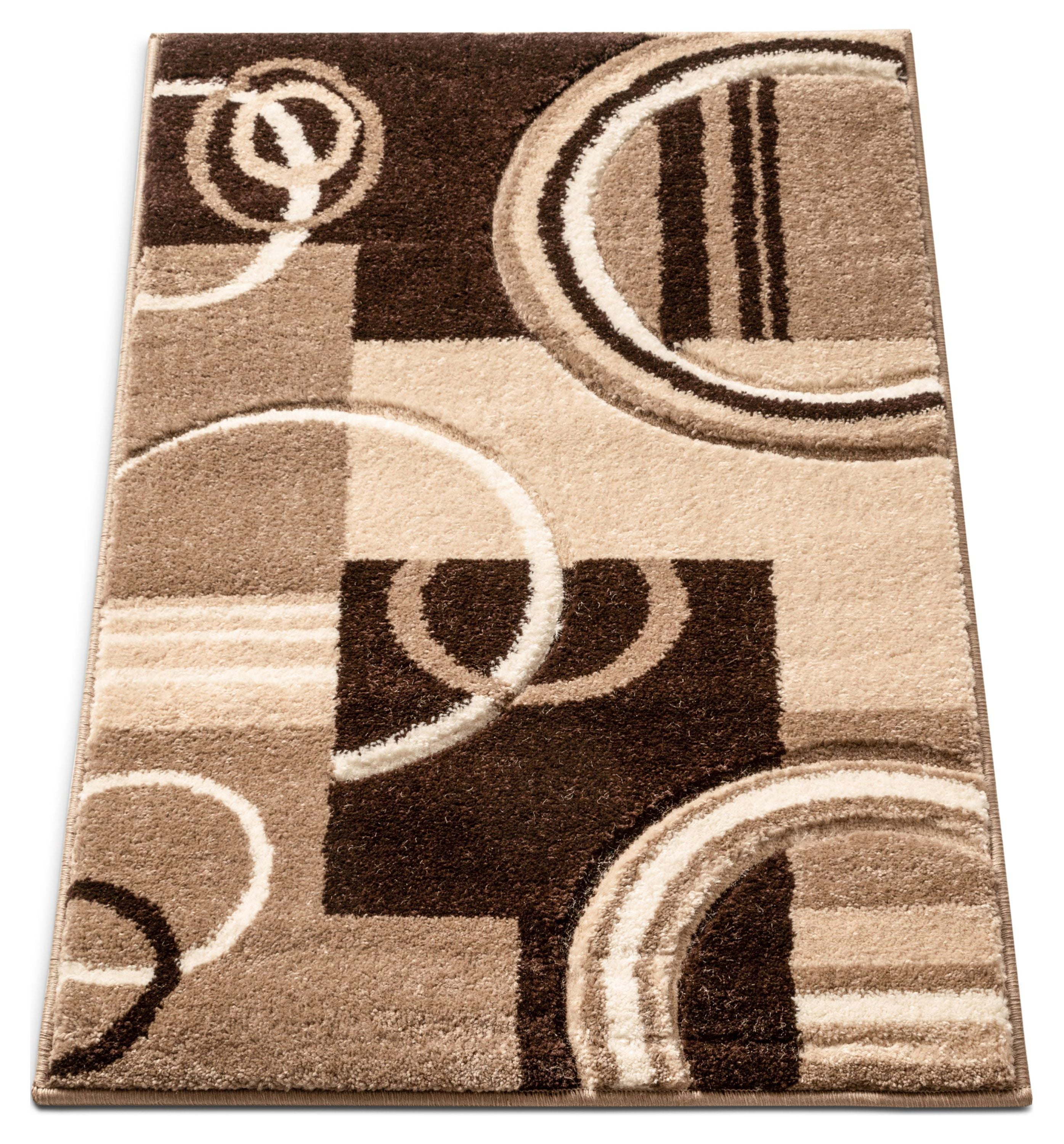 Well Woven Ruby Galaxy Waves Modern Geometric Ivory 2' x 3' Area Rug