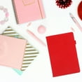 thumbnail image 1 of HOOWIFFY Pocket Calendar Paper Red Daily Planner for Travel On-the-go Use 1Pack, 1 of 6