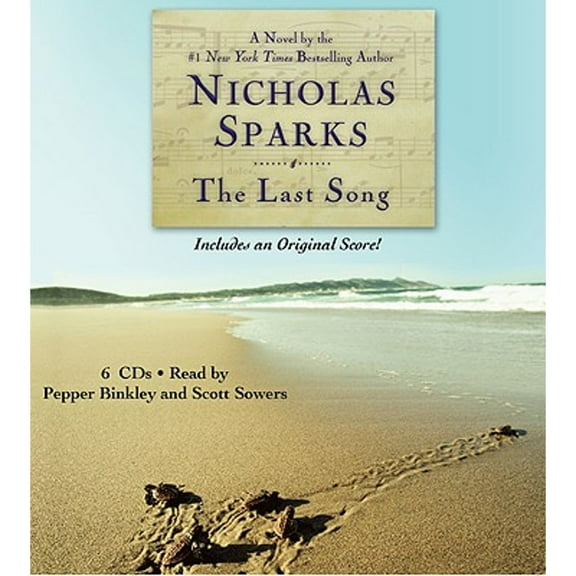 Pre-Owned The Last Song (Audiobook) by Nicholas Sparks, Pepper Binkley, Scott Sowers