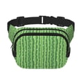 thumbnail image 1 of Fotbe Cactus Cangurera Cuadrada con Estampado de Doble Capa, Bolsa de Cintura Ajustable Mini para Hombres y Mujeres, 1 of 9