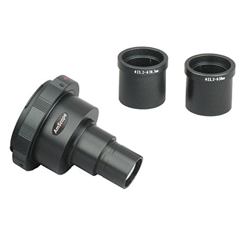 AmScope CA-CAN-SLR Canon SLR / D-SLR Camera Adapter for Microscopes - Microscope Adapter
