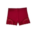 thumbnail image 4 of CHUMUD Plus Size Boyshorts Underwear for Women Anti Chafing Shorts for Under Dresses Soft Boxers Panties Tummy Control Mesh Lace Panty, 4 of 4