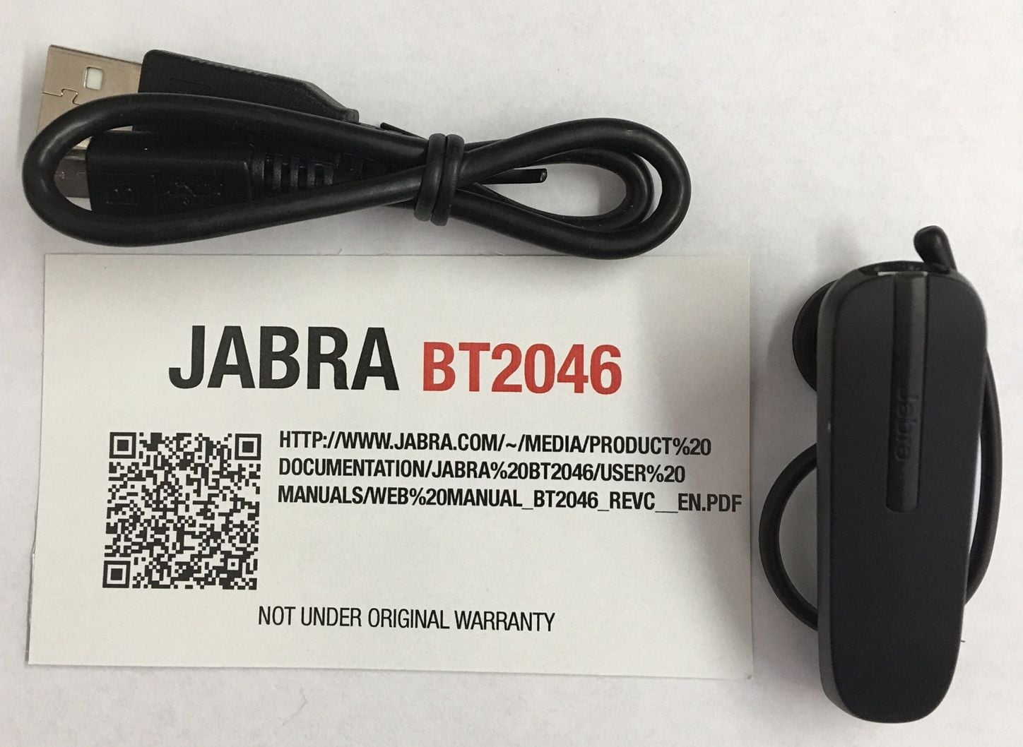 Jabra BT2046 Bluetooth Wireless Headset HandsFree for iPhone & Samsung Galaxy Walmart Canada