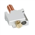 thumbnail image 3 of 2X para la Impresora 3D V400, Piezas del Extrusor de la Boquilla del Hotend, Cabezal de Impresión, Bloque de de Latón, Garganta Revestida de Cobre, 3 of 3