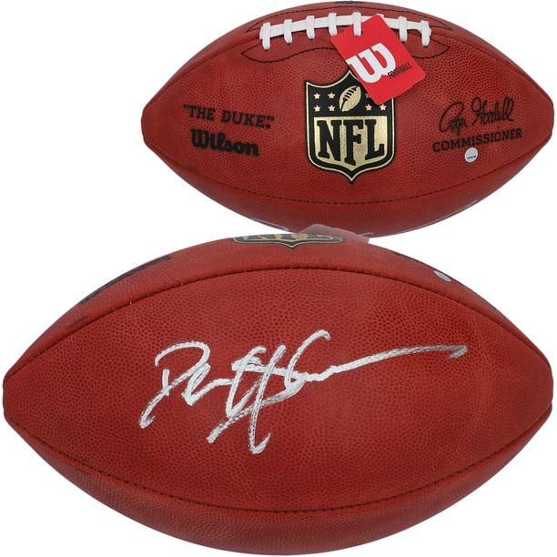 Deion Sanders Autographed Football Fanatics Authentic Certified Walmart Com