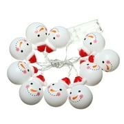 Snowman Designed LED Strings Fairy Lights Lights for Christmas Decoration Christmas Tree ornaments Snowball party home decor