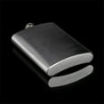thumbnail image 6 of Leather Stainless Steel Hip Flask Set Whiskey Flagon with Funnel Cups Alcohol Liquor Wine Bottle Portable Pocket Flask, 6 of 11