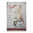 thumbnail image 1 of Cateissary Vintage Retro hierro decoración de pared coche motocicleta cartel cartel placa hogar sala de estar Decoración del hogar 9, 1 of 6