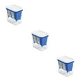 thumbnail image 4 of Injueey Colador de malla fina para suero casero Limpieza fácil y rápida Fácil de limpiar Colador de yogur japonés Separación de alta Azul Type1 NO1, 4 of 6