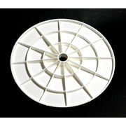 Swimming Pool Skimmer Cover Debris Canister Deck Lid 9 1/8 Inch Skimmer Valve Lid White Replacement