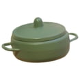 thumbnail image 1 of Mini olla para sopa, muebles para casa de muñecas, adorno para casa de muñecas, juguete de cocina, escala 1/6 y 1/12 Verde, 1 of 9