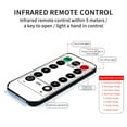 thumbnail image 3 of FNNMNNR Christmas Lights String Fairy Lights  USB/Battery Operated Fairy String Lights for Room  Star Tree Shape Hanging Fairy Lights with Remote for Christmas Wedding Décor  8 Flashing, 3 of 9