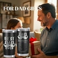 thumbnail image 3 of Best Dad Fathers Gifts Ever Tumbler from Daughter Son Day New Dad Valentines Christmas Birthday Present 20 Oz Cup, 3 of 6