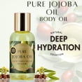 thumbnail image 3 of 100% Pure Jojoba Oil – Cold Pressed, Unrefined, Hydrating Oil for Face, Hair & Scalp | 3 packs by LatherGreen, 3 of 6