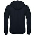 thumbnail image 2 of B&C Adults  ID.205 50/50 Full Zip Hooded Sweatshirt, 2 of 3