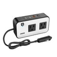 thumbnail image 2 of Klonfd 12V To 110V Car Power Converter 200W Modified Sine With Function Strip Portable Vehicle Power Supply Adapter, 2 of 6