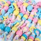 thumbnail image 4 of Hot-selling puppy toys, durable and won't break, chewable cotton rope, pet balls, pet supplies, pink sun ring cloth strips for dogs., 4 of 5