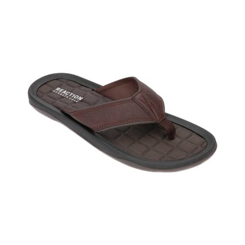 kenneth cole men's leather flip flops