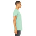 thumbnail image 3 of Bella Canvas Mens CVC Jersey Tee, L, Heather Mint, 3 of 3