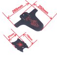 thumbnail image 4 of MasteelfCA Front Rear Mud Guards for Road Bike Cycling Mountain (Red), 4 of 8