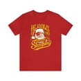 thumbnail image 2 of Yinzer Santa Unisex T-shirt: Bella Canvas 3001 Pittsburgh Christmas, 2 of 5