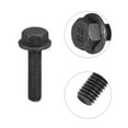 thumbnail image 5 of M6x25mm Hex Serrated Flange Bolts 10.9 Grade Carbon Steel Screws 15 Pack, 5 of 5