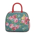 thumbnail image 2 of Lunch Bag Lunch Box for Women Reusable Insulated Lunch Cooler Bags,Large Capacity for Work Travel Picnic,Water-Resistant Pioneer Colorful Floral Lunch Tote Bag Gifts for Woman Mom Red, 2 of 6