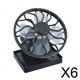 thumbnail image 1 of Ventilador con clip,Ventilador con clip portátil con energía solar Camping Picnic,Mini ventilador personal Pesca Senderismo ventilador con clip,Ventilador de refrigeración para exteriores, 1 of 10