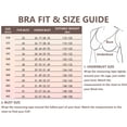 thumbnail image 4 of Livrdious Push Up Bras for Women Deep V Front Close Beauty Lace Racerback T-Shirt Bra Comfort Padded Underwire Bra, 32B-40C, 4 of 8