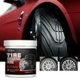 thumbnail image 4 of 50% Off Clear! Skegnu Car Tire Refurbishment Black And Bright Coating Paste Tire Wax Darkening Gloss Bright Decontamination Cleaner Motorcycle Tire Bright 100g Deal for Days, 4 of 9
