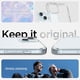 thumbnail image 3 of Funda Spigen para iPhone 15, ultra híbrida, transparente y antiamarilleo, 3 of 8